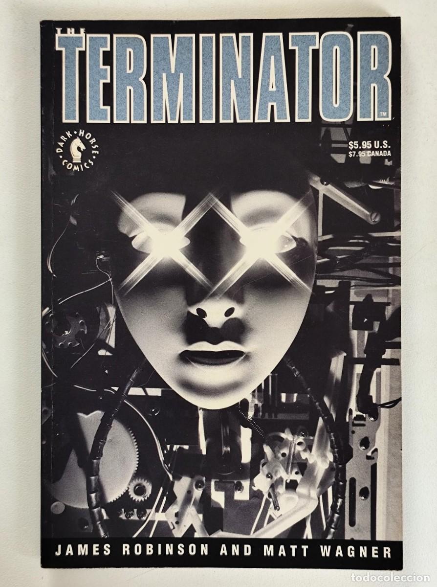 C&oacute;mics: THE TERMINATOR ONE SHOT (James Robinson & Matt Wagner) ~ Dark Horse (1991) *con troquelado 3D*