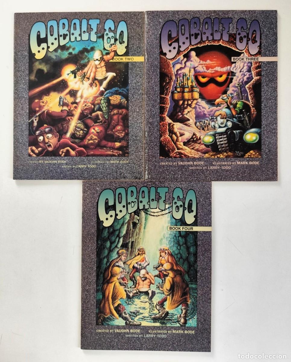 C&oacute;mics: COBALT 60 Volume 2 3 4 (Vaughn & Mark Bode, Larry Todd) ~ TUNDRA (1992) **DESCATALOGADO**