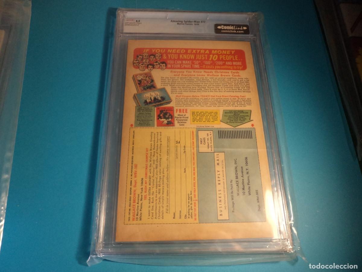 C&oacute;mics: Amazing Spiderman #77 CGC 4,5 Marvel - Foto 2