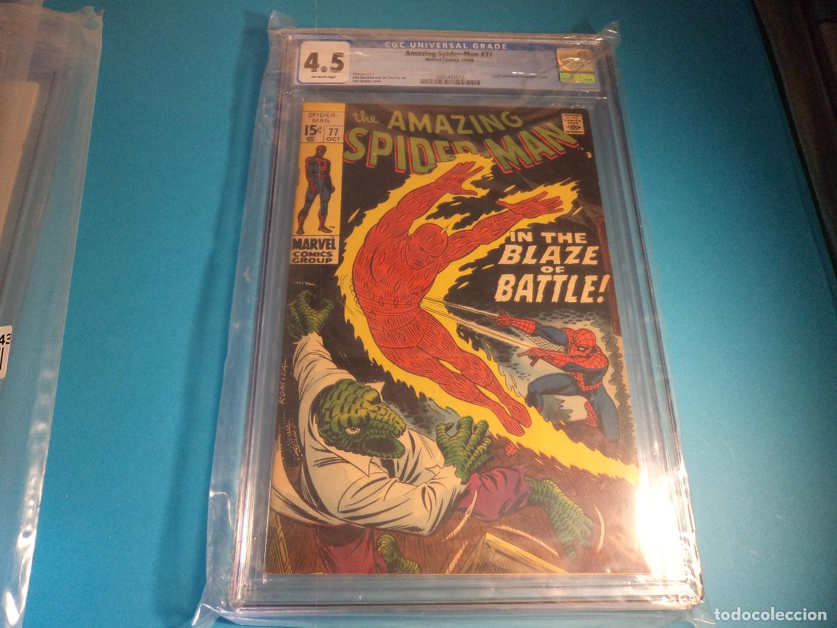 C&oacute;mics: Amazing Spiderman #77 CGC 4,5 Marvel