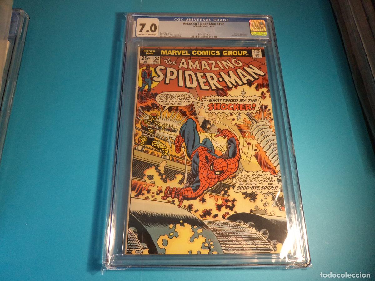 C&oacute;mics: Amazing Spiderman #152 CGC 7,0 Marvel.