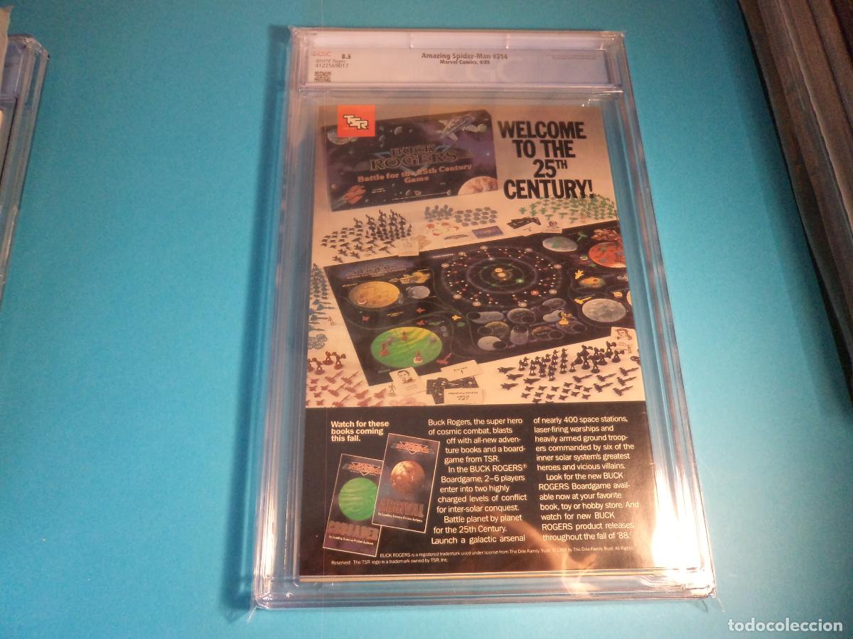 C&oacute;mics: Amazing Spiderman #314 CGC 8,5 Marvel. - Foto 2
