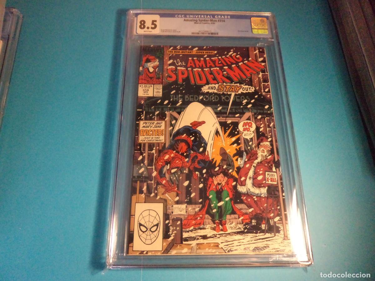 C&oacute;mics: Amazing Spiderman #314 CGC 8,5 Marvel.