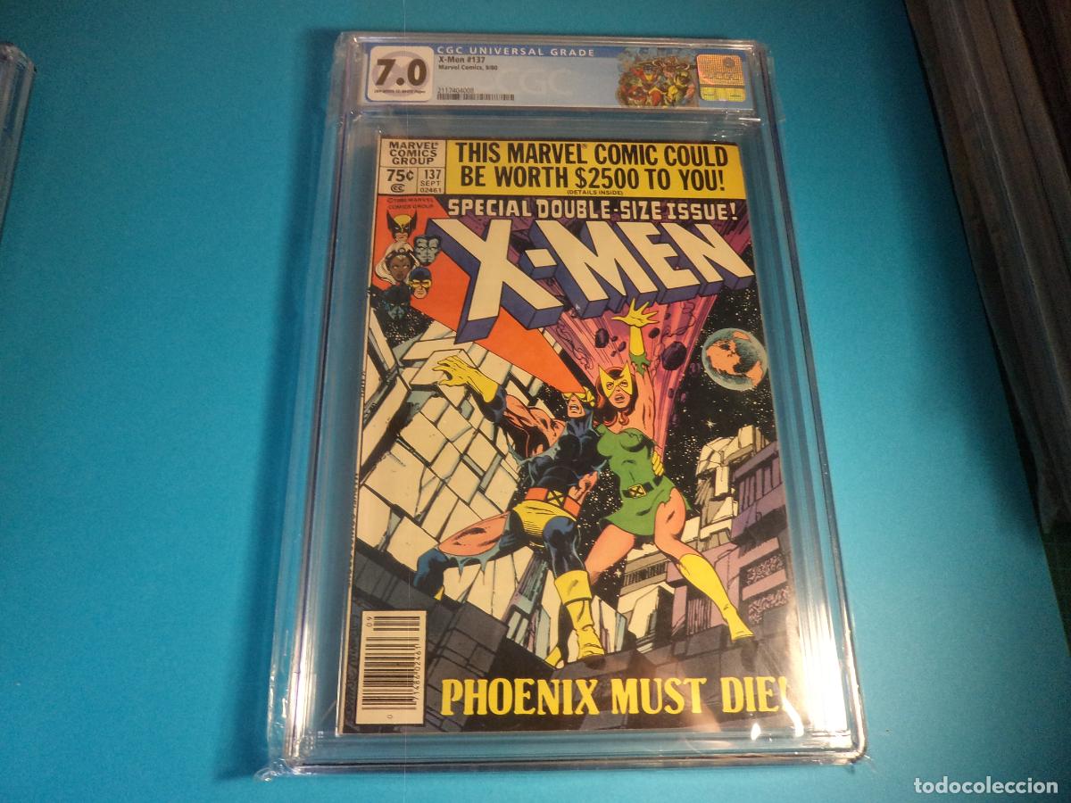 C&oacute;mics: X-Men #137 CGC 7,0 Marvel. Death of Phoenix