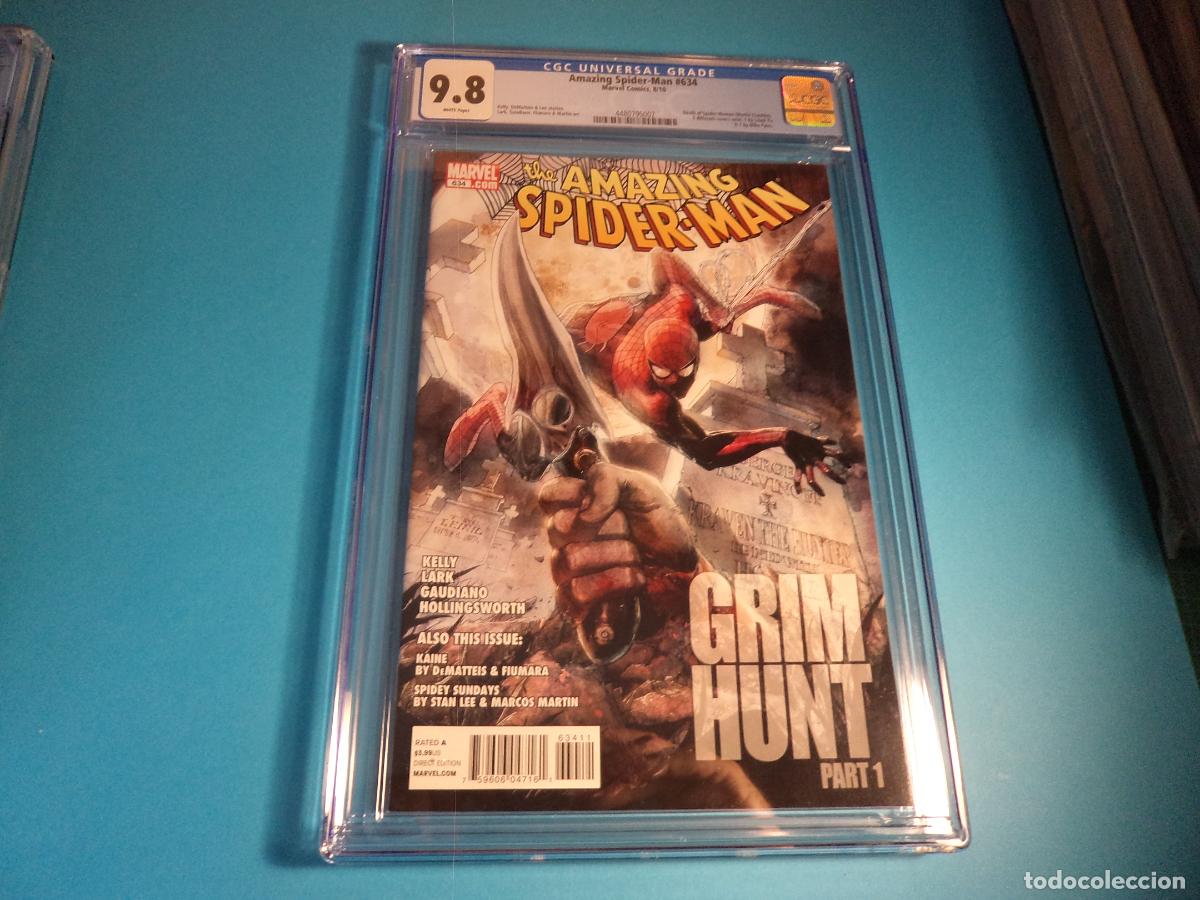 C&oacute;mics: Amazing Spiderman #634 CGC 9,8 Marvel. Death of Spider-Woman