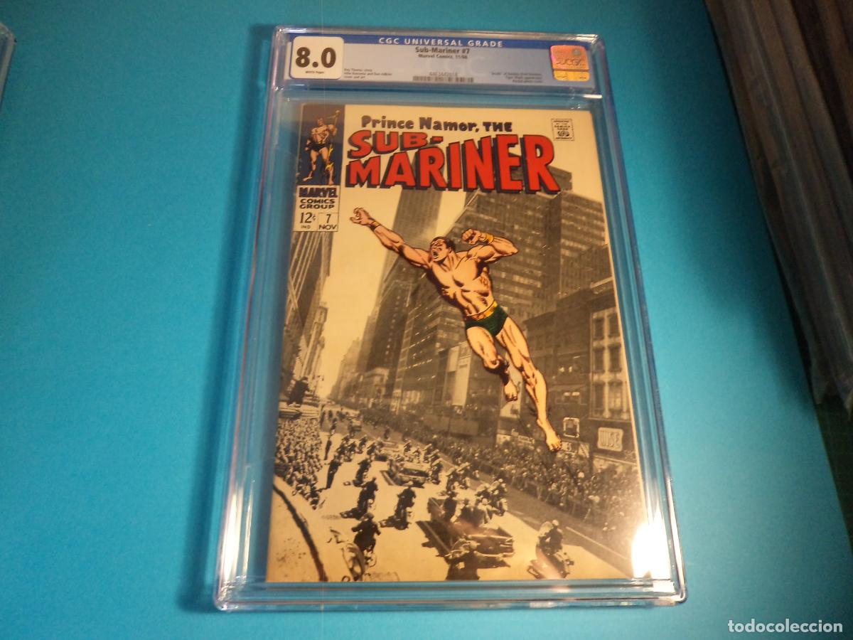C&oacute;mics: Princes Namor the Sub-Mariner #7 CGC 8 Marvel.