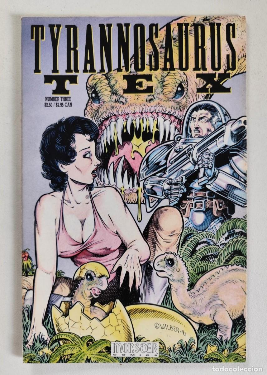 C&oacute;mics: Tyrannosaurus Tex #3 (James van Hise, Ron Wilber) ~ Monster Comics (1993)