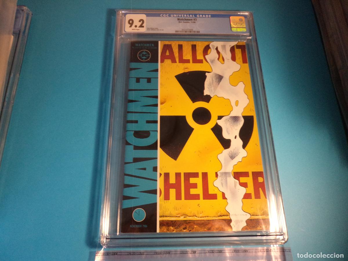 C&oacute;mics: Watchmen. #3 CGC 9,2