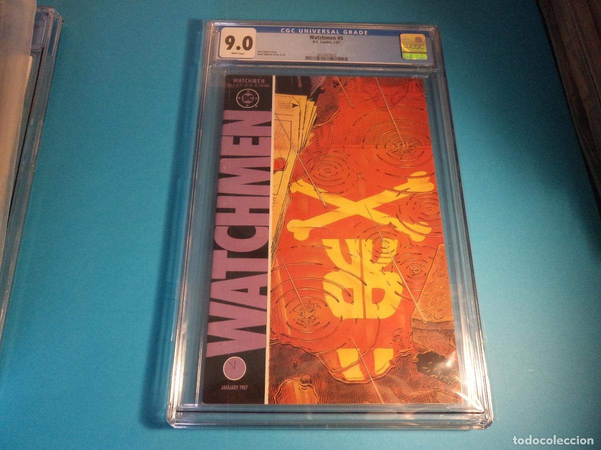 C&oacute;mics: Watchmen. #5 CGC 9,0