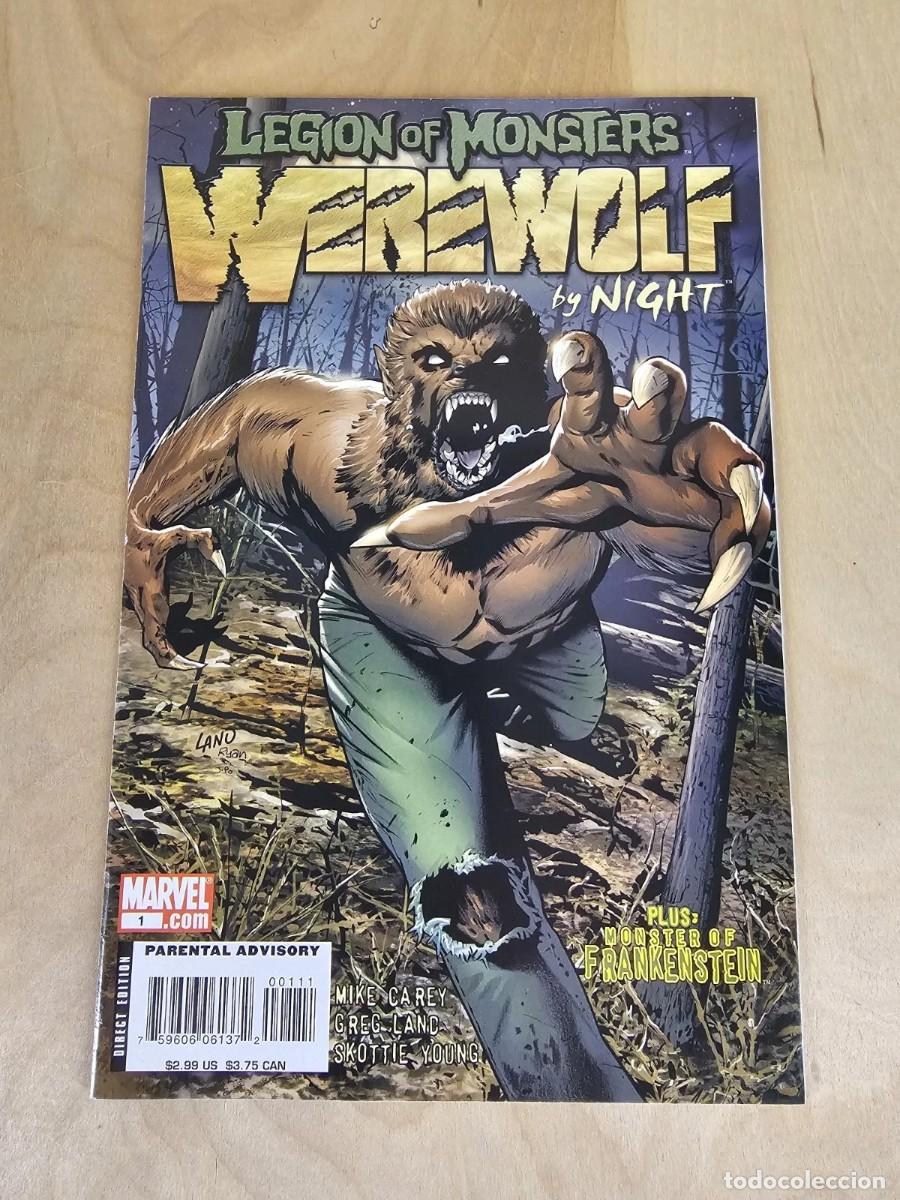 C&oacute;mics: Legion of Monsters Werewolf by Night #1 Marvel Comics 2007