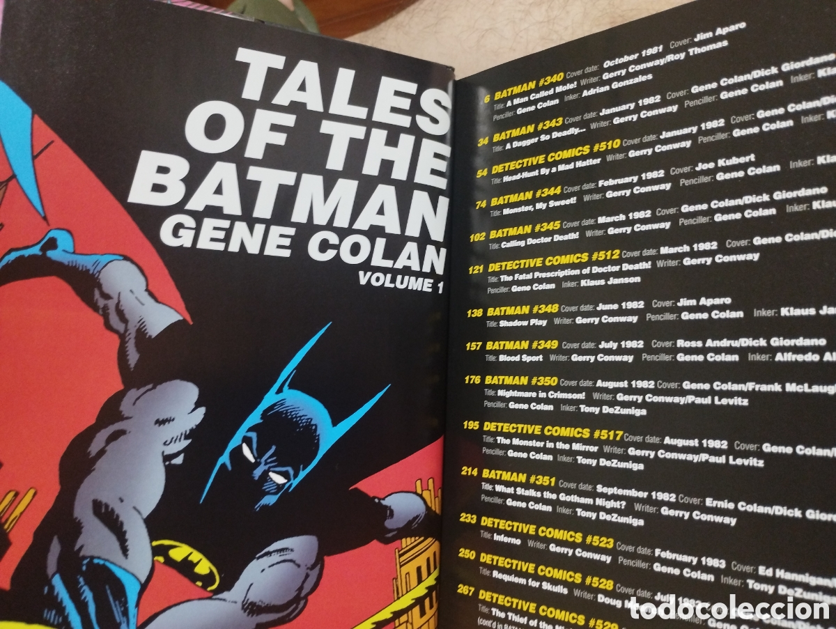 C&oacute;mics: BATMAN, DE GENE COLAN (1 y 2) - Foto 3