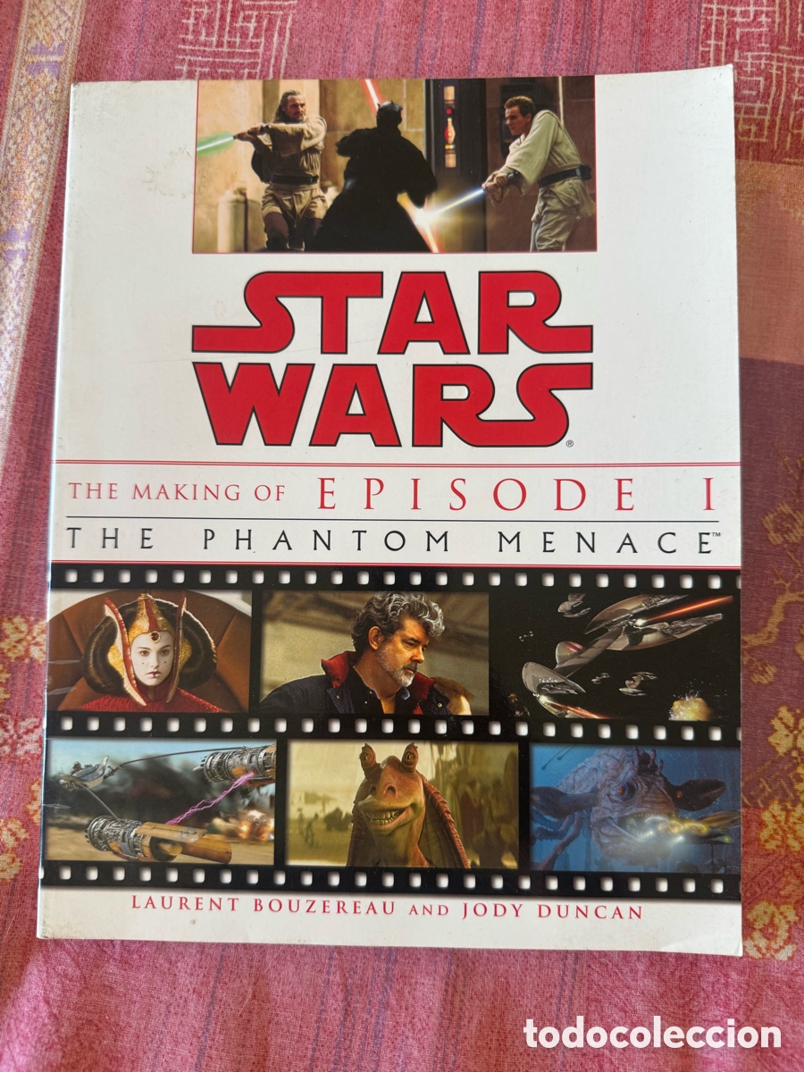 C&oacute;mics: STAR WARS THE MAKING OF EPISODE 1 LIBRO