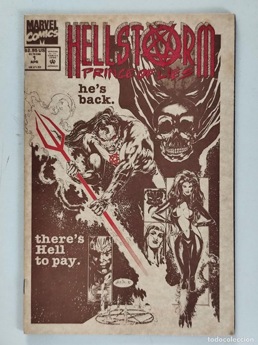 C&oacute;mics: Hellstorm Prince of Lies # 1 (Rafael Nieves, Michael Bair) ~ Marvel (1993) *Parchment cover*