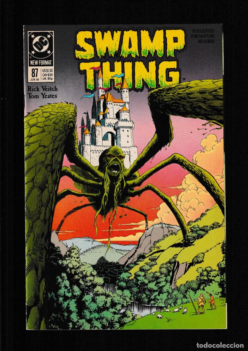 C&oacute;mics: SWAMP THING 87 - DC 1989 VFN / CAMELOT / DEMON