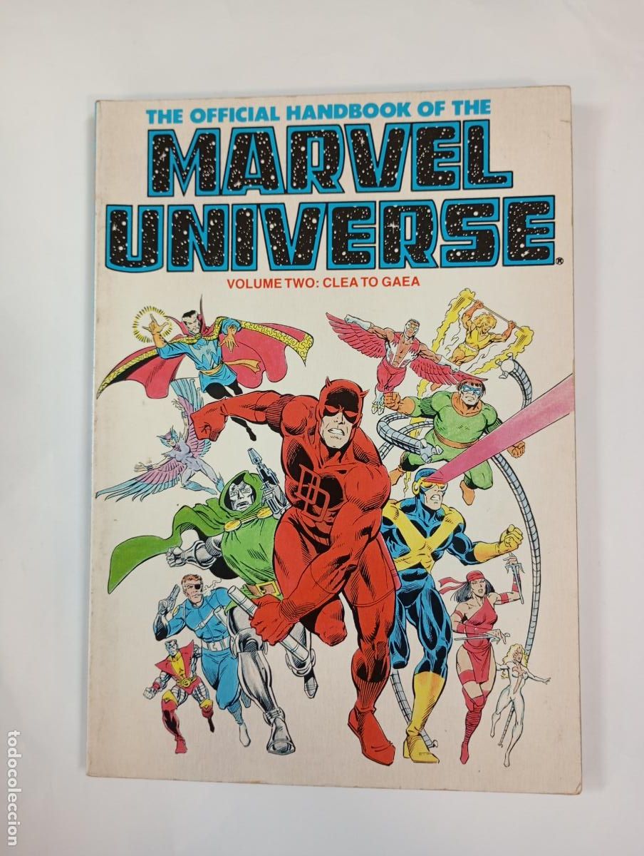C&oacute;mics: OFFICIAL HANDBOOK OF THE MARVEL UNIVERSE N&ordm; 2 VOLUME TWO. CLEA TO GAEA. TDKR95