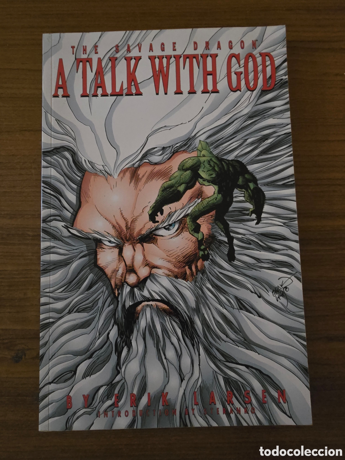 C&oacute;mics: THE SAVAGE DRAGON,A TALK WITH GOD,(IMAGE COMICS)
