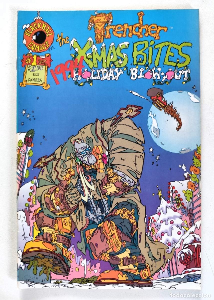 C&oacute;mics: Trencher: The X-Mas Bites 1994 Holiday Blow-Out (Keith Giffen) ~ Blackball Comics (1993)
