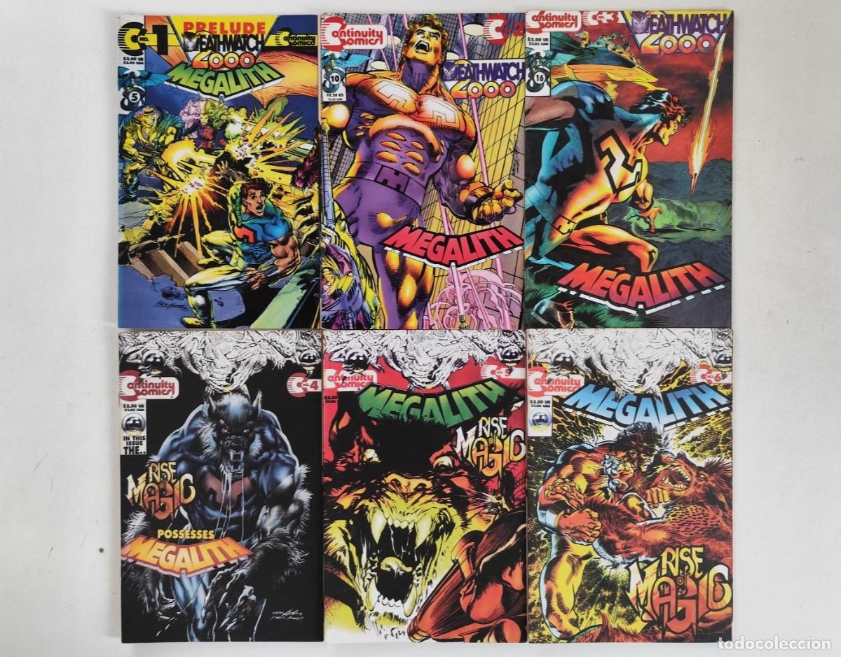 C&oacute;mics: MEGALITH Vol.2 # 1-6 (Neal Adams, Peter Stone, Ernesto Infante) ~ Continuity (1993)