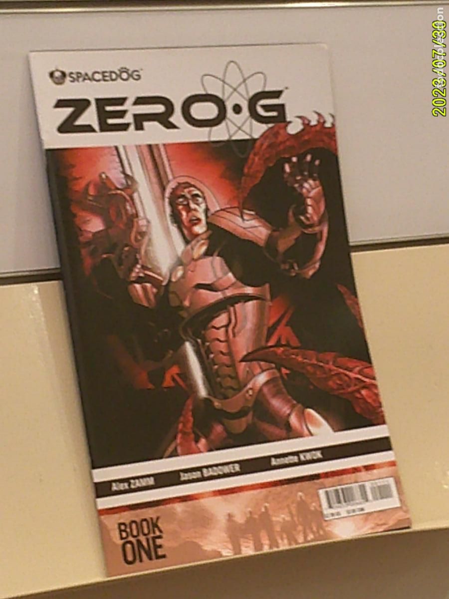 C&oacute;mics: ZERO&middot;G 1 SEPTEMBER 2008 - SPACEDOG EN INGLES