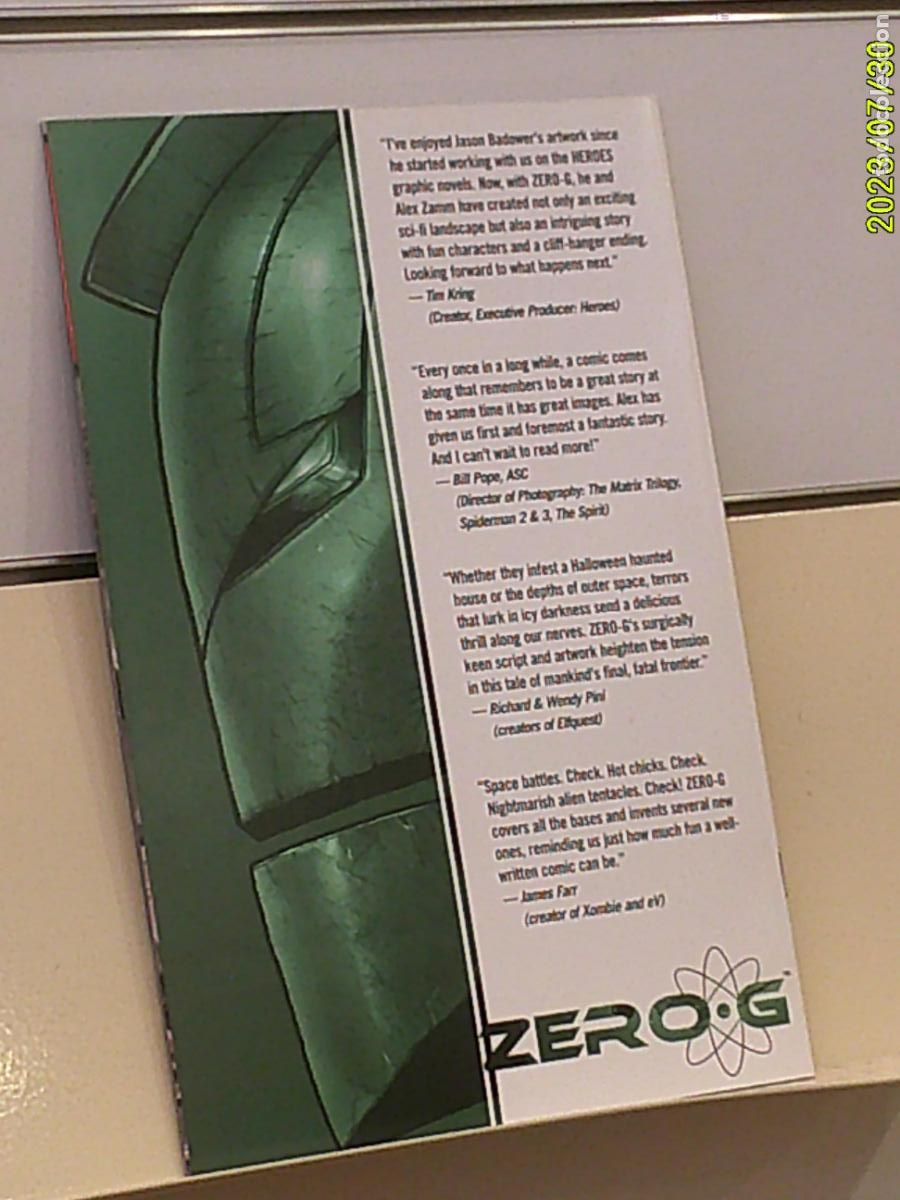 C&oacute;mics: ZERO&middot;G 3 NOVEMBER 2008 - SPACEDOG EN INGLES - Foto 2