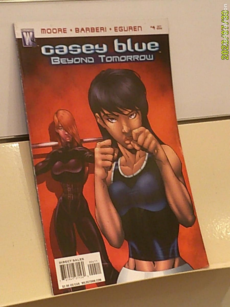 C&oacute;mics: CASEY BLUE BEYOND TOMORROW 4 OCT 2008 - WILDSTORM EN INGLES