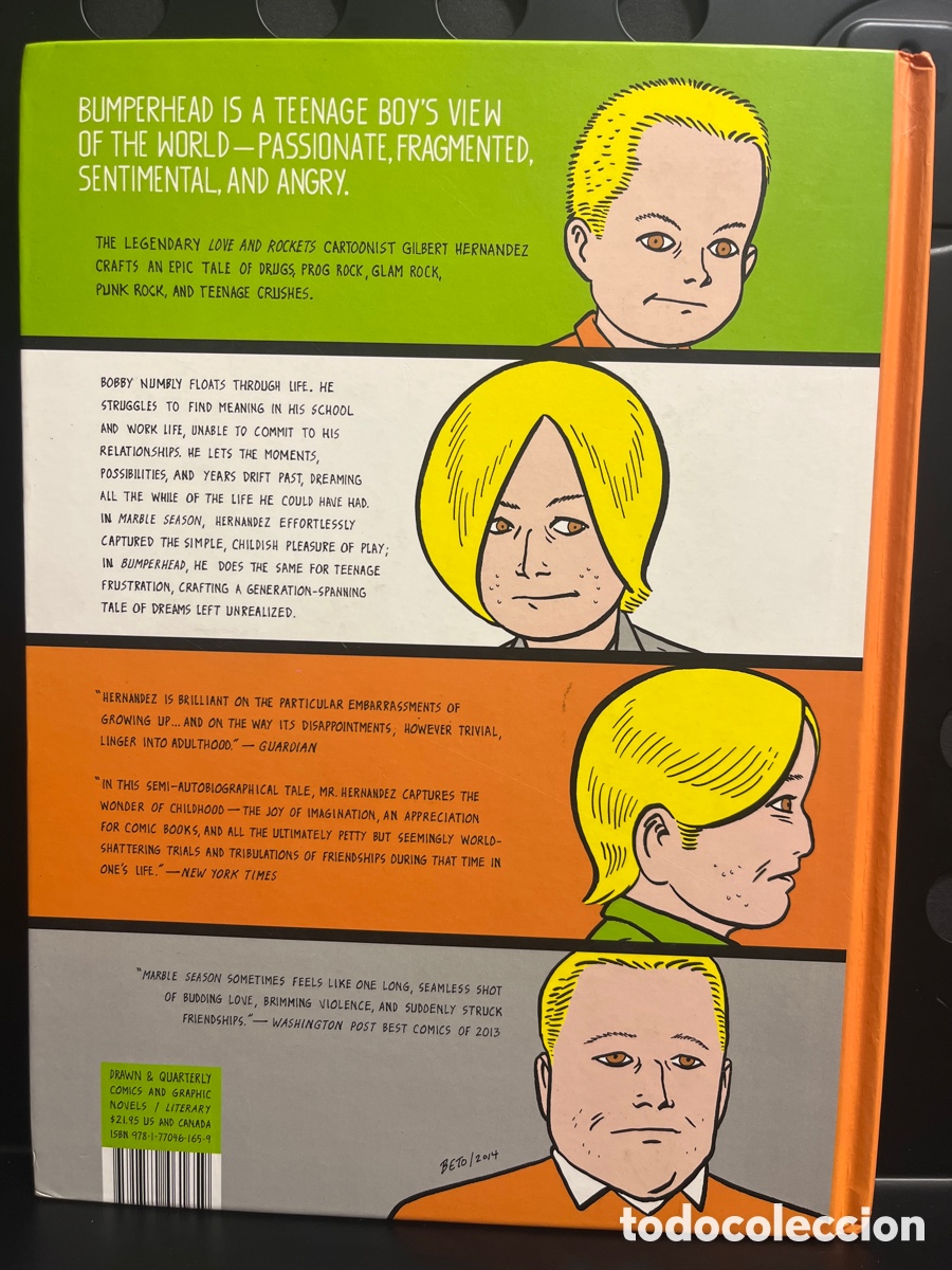 C&oacute;mics: BUMPERHEAD by GILBERT HERNANDEZ Ed DRAWN & QUARTERLY ( 2014 ) - Foto 2