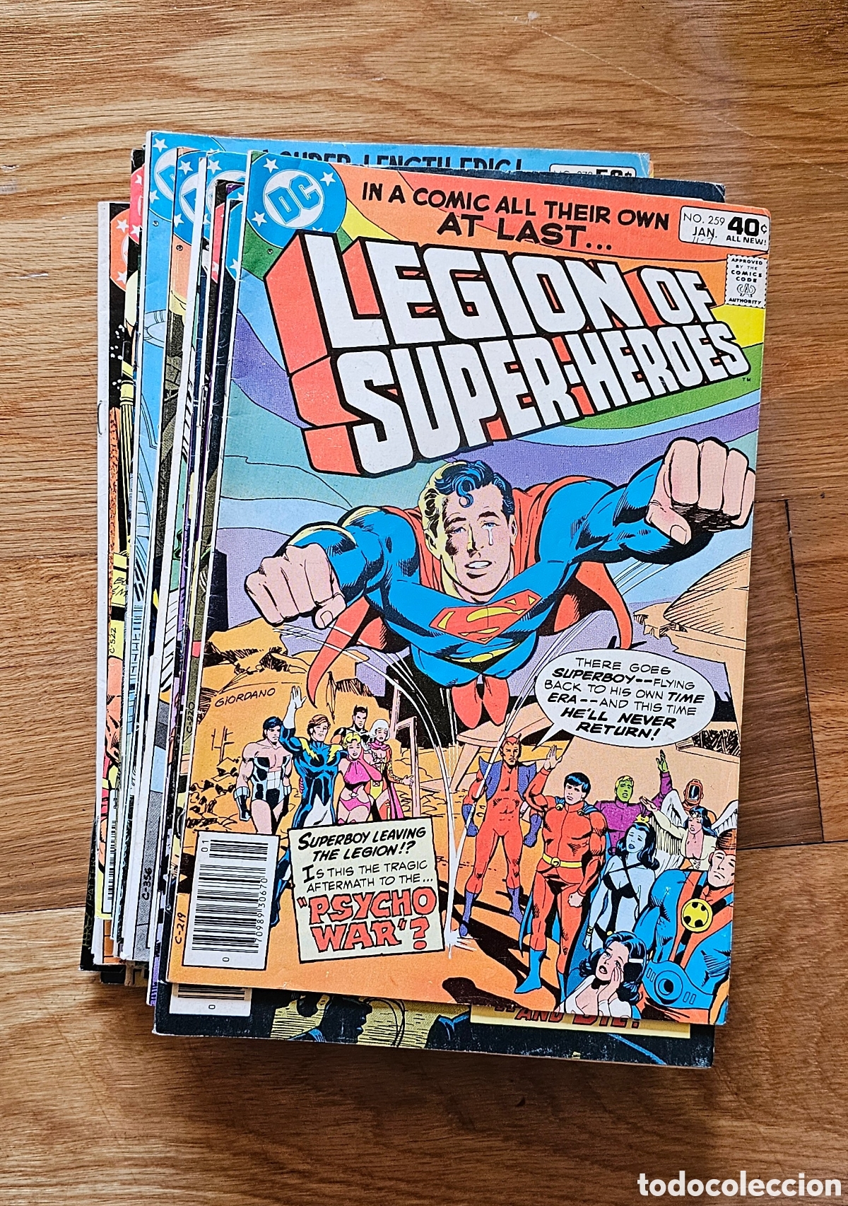 C&oacute;mics: LEGION OF SUPER-HEROES &ndash; Lote #259-283 &ndash; DC Comics