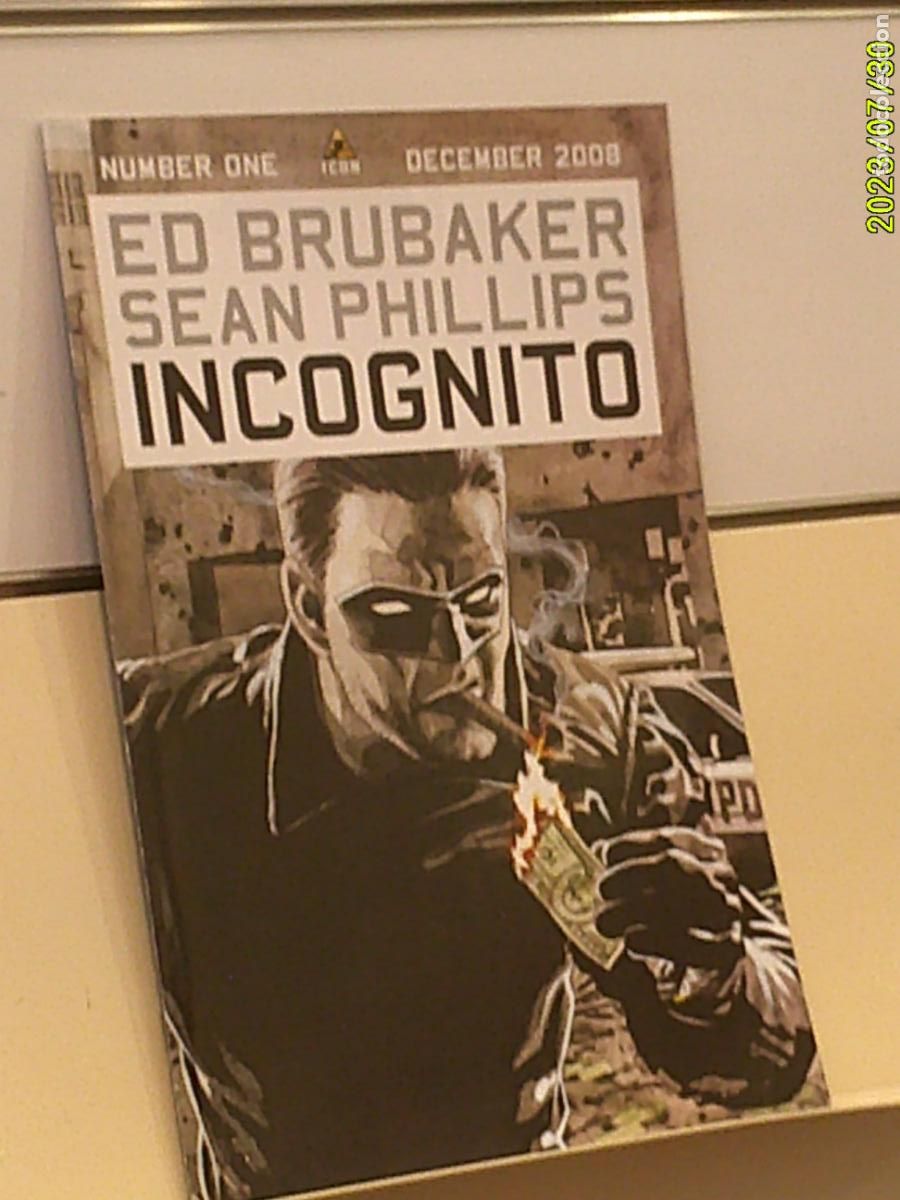 C&oacute;mics: INCOGNITO N&ordm; 1 DECEMBER 2008 ED BRUBAKER - ICON EN INGLES