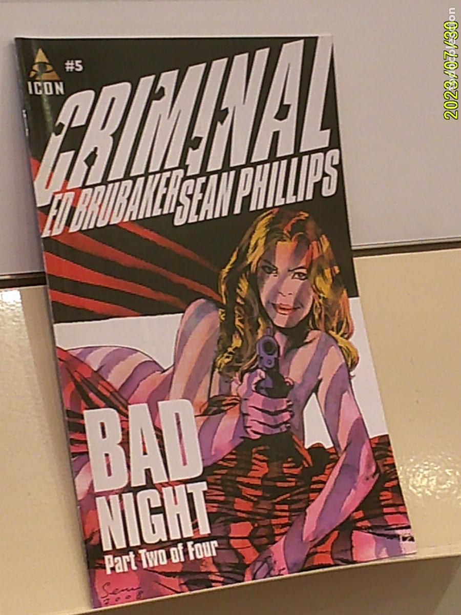 C&oacute;mics: CRIMINAL VOL. 2 N&ordm; 5 SEPTEMBER 2008 ED BRUBAKER - ICON EN INGLES