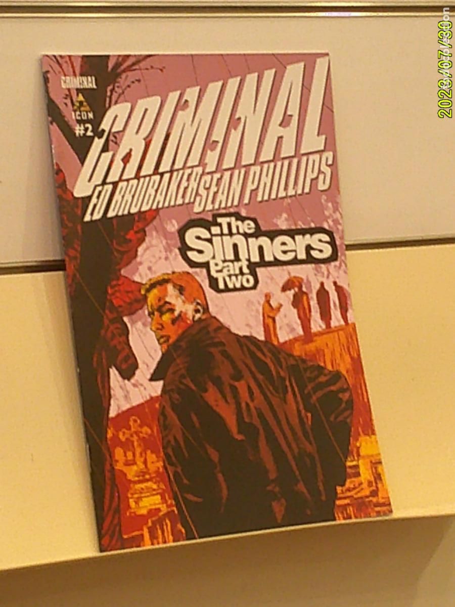 C&oacute;mics: CRIMINAL THE SINNERS PART TWO NOVEMBER 2009 ED BRUBAKER - ICON EN INGLES