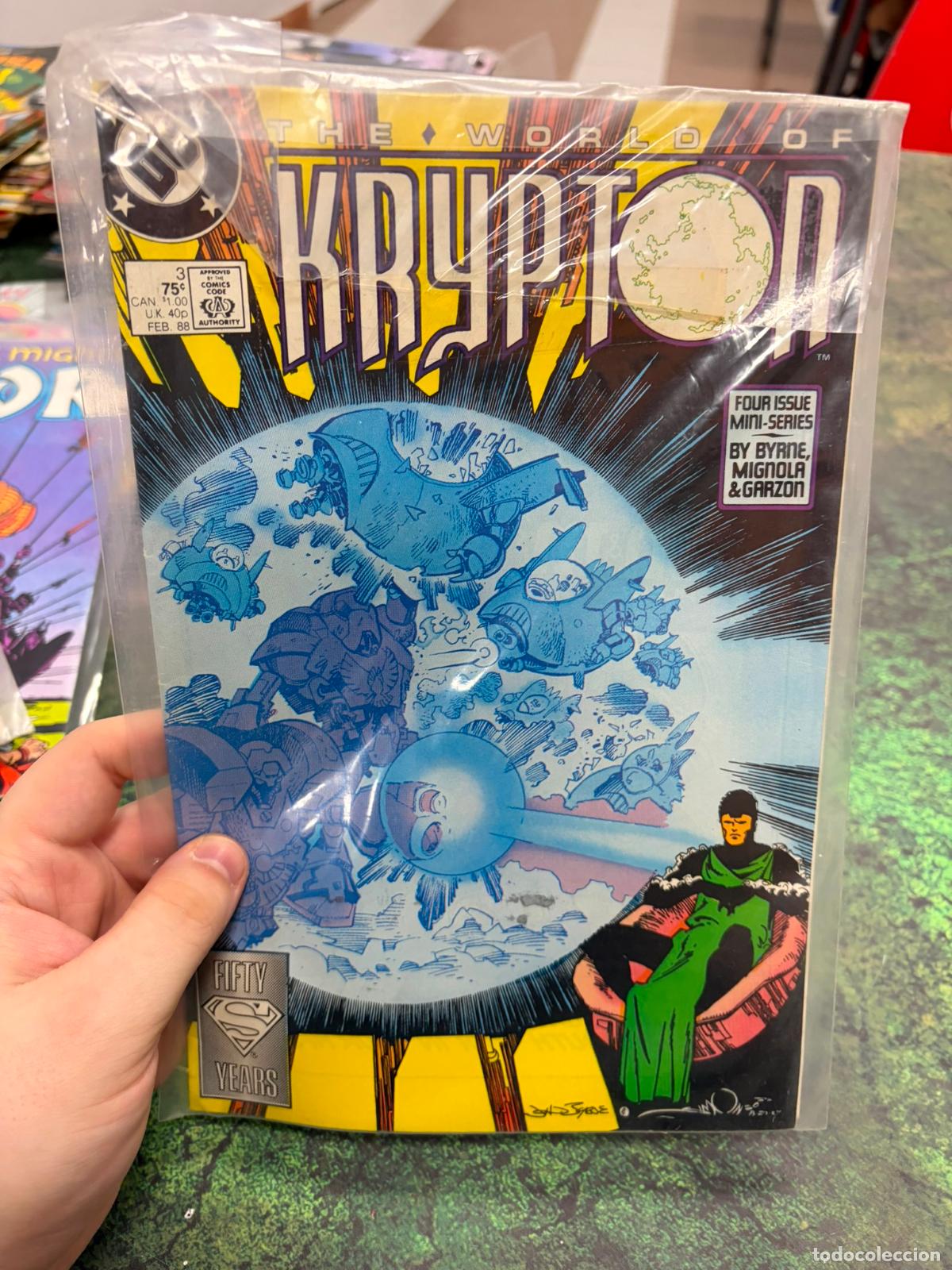 C&oacute;mics: DC Comics: THE WORLD OF KRYPTON #3. Feb 1988