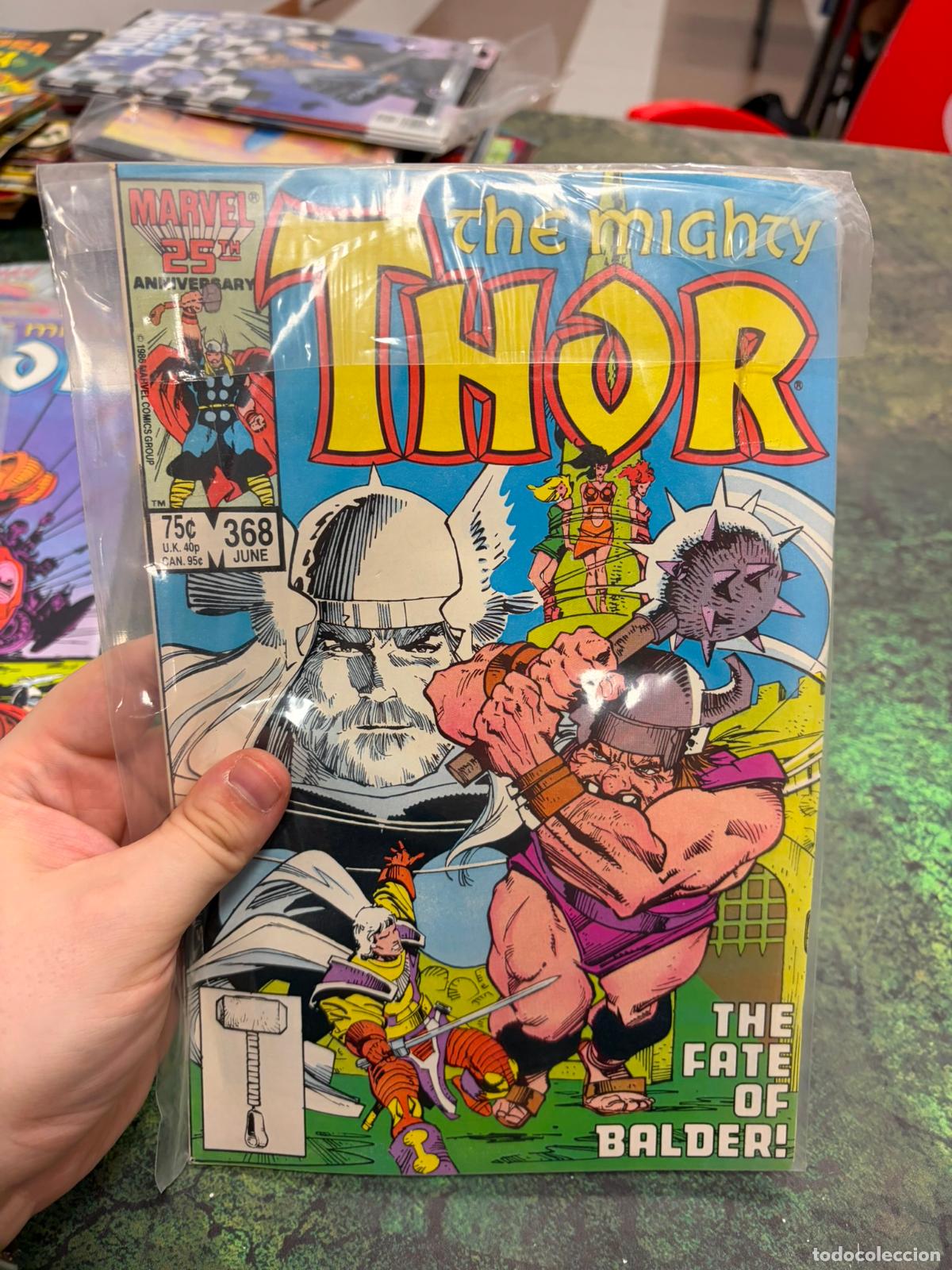 C&oacute;mics: The Mighty Thor #368, Marvel Comics, 1986.