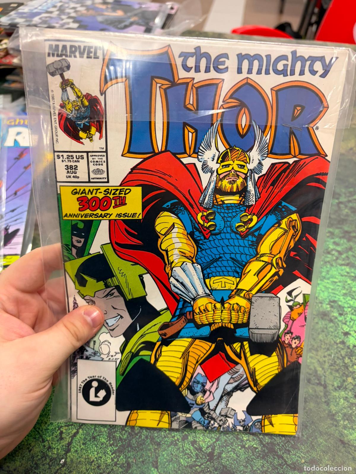 C&oacute;mics: The Mighty THOR # 382 Marvel Comic (August 1987)