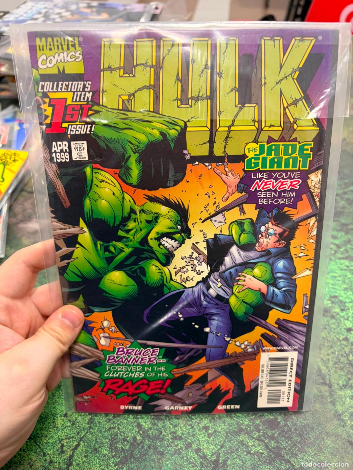 C&oacute;mics: Hulk #1 (Marvel, 1999) The Jade Giant Byrne