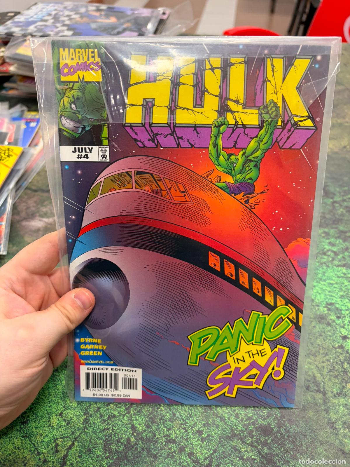 C&oacute;mics: Hulk Panic In The Sky #4 July Marvel Comics
