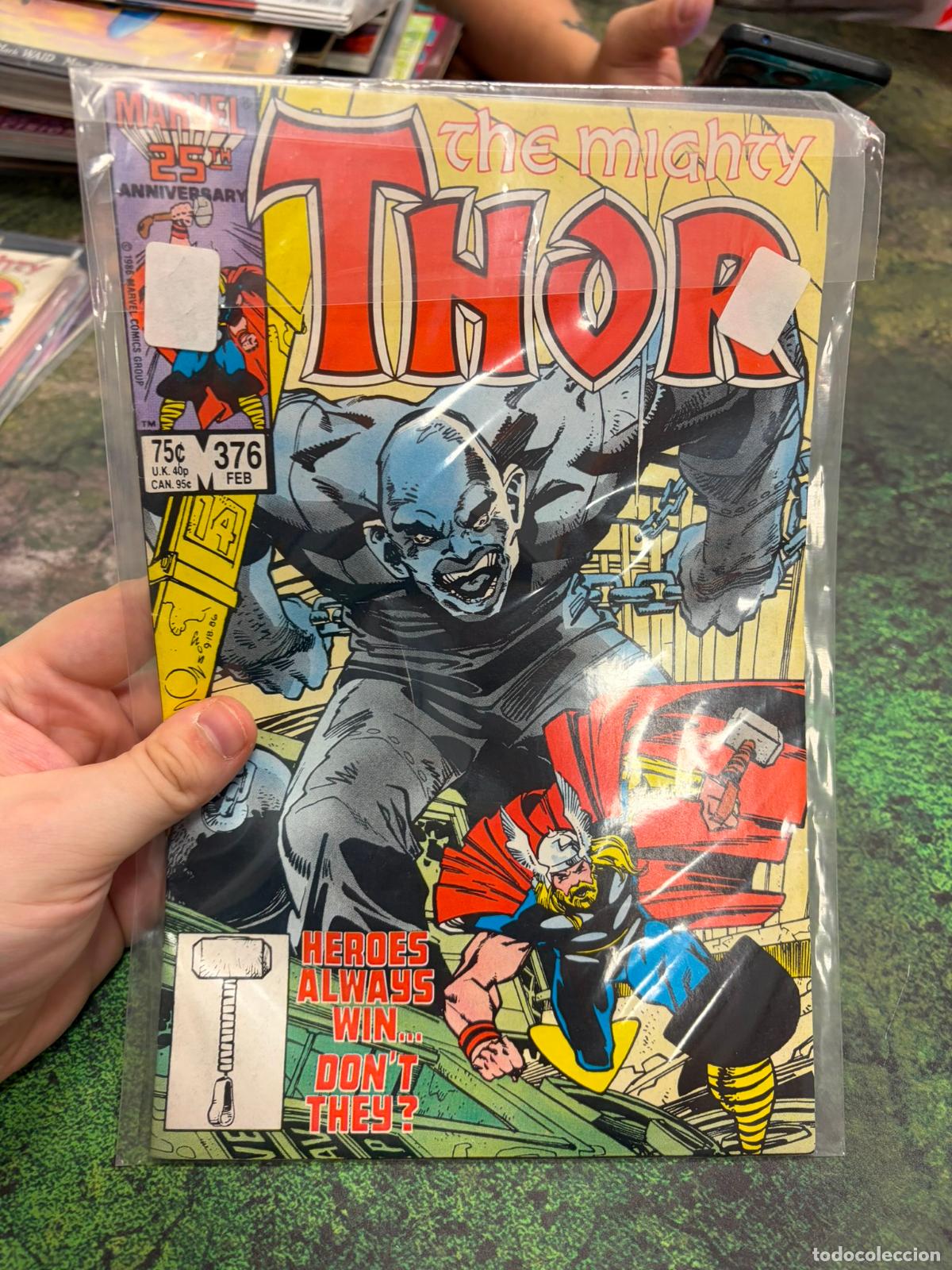 C&oacute;mics: Mighty Thor #376 - Marvel Comics 1987