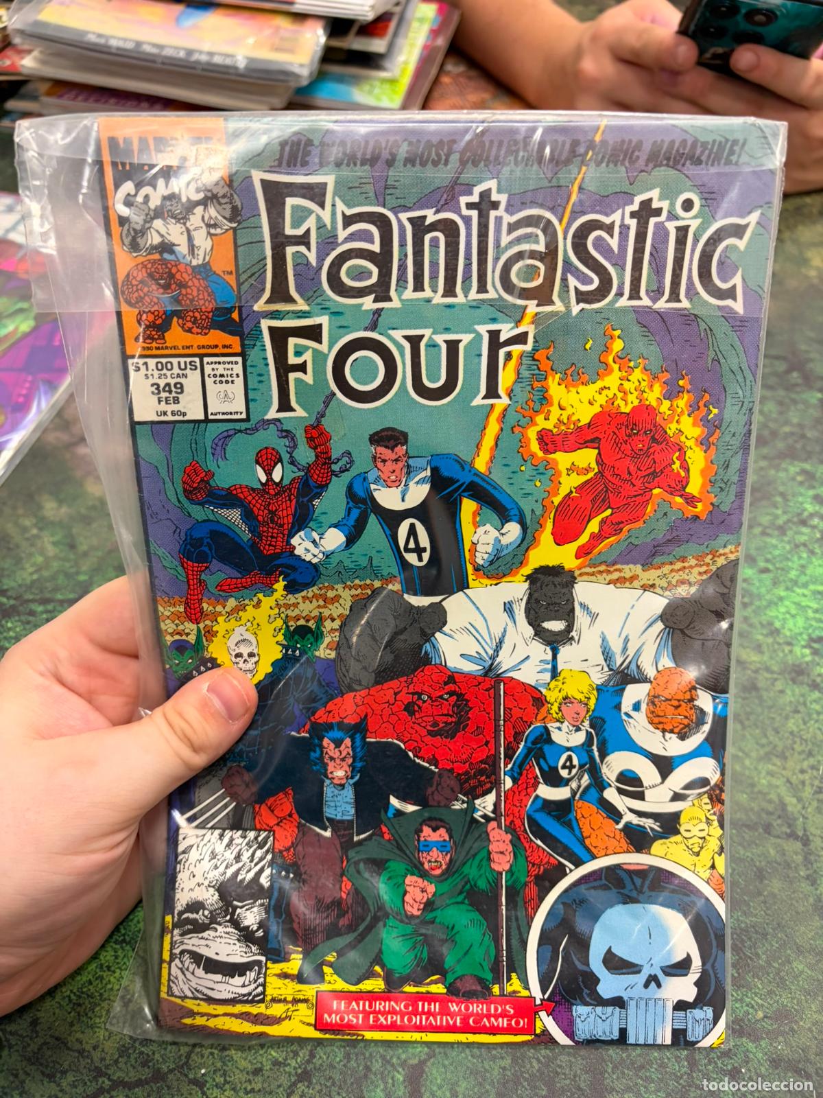 C&oacute;mics: FANTASTIC FOUR VOL 1 # 349 FT WOLVERINE GHOST RIDER & MORE - MARVEL COMICS
