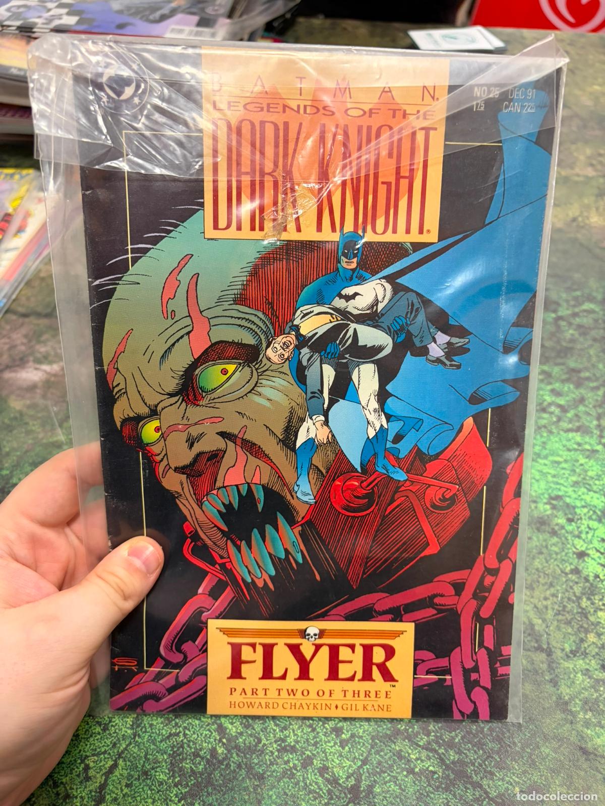 C&oacute;mics: Batman: Legends of the Dark Knight #25 - Flyer Parte Dos de Tres - Diciembre 1991