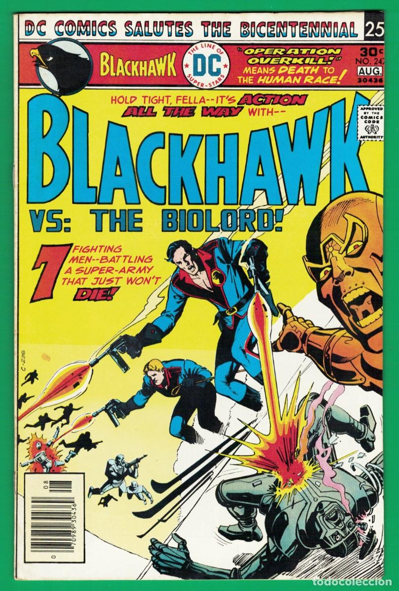 C&oacute;mics: BLACKHAWK #247 VG/FN(5.0), DC comics 1976