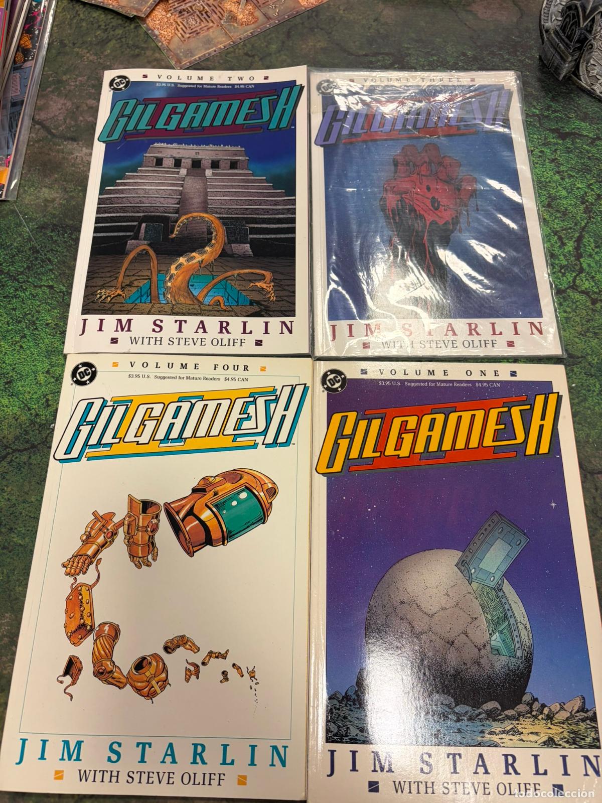 C&oacute;mics: Gilgamesh volumen 1 2 3 4 DC 1989 Jim Starlin