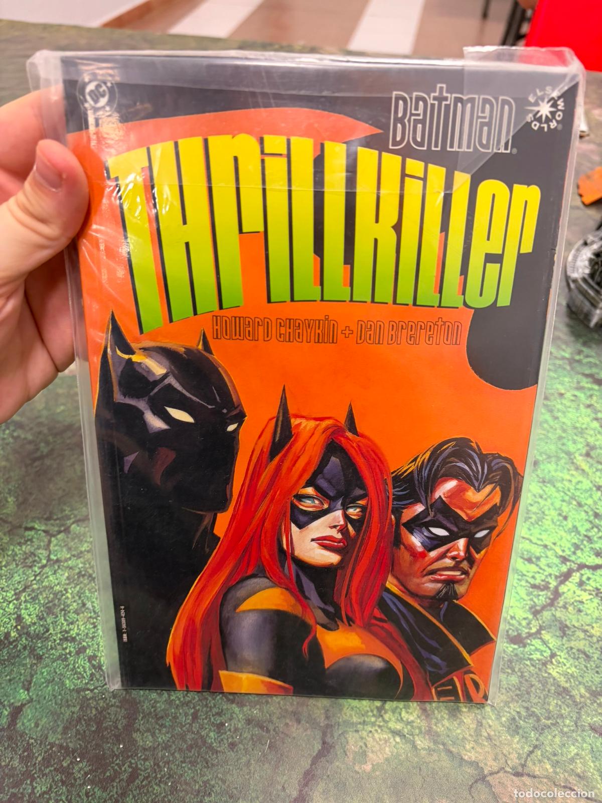 C&oacute;mics: Novela gr&aacute;fica de bolsillo de Batman Thrillkiller de DC Comics