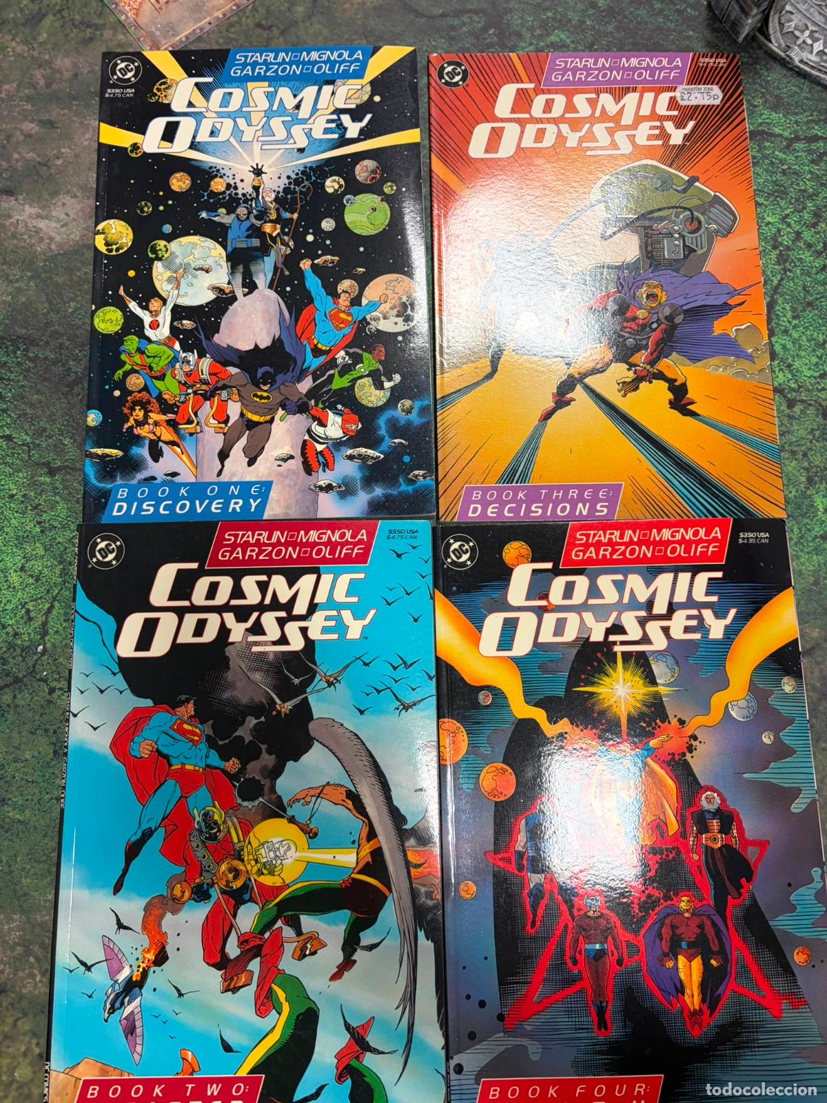 C&oacute;mics: DC Comics Cosmic Odyssey #1-4
