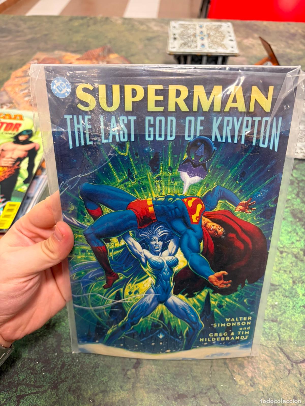 C&oacute;mics: SUPERMAN: THE LAST GOD OF KRYPTON / Prestige DC