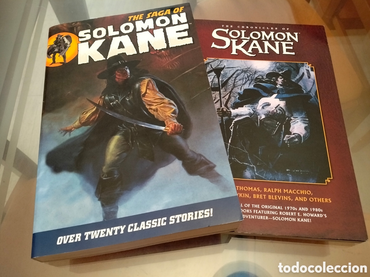 C&oacute;mics: Solomon Kane Saga & Chronicles of Solomon Kane Dark Horse Robert E. Howard Conan
