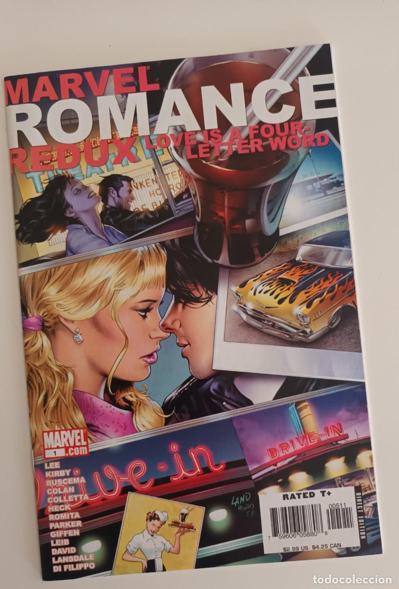C&oacute;mics: Marvel Romance Redux. Original Usa, Kirby, Buscema, Colan