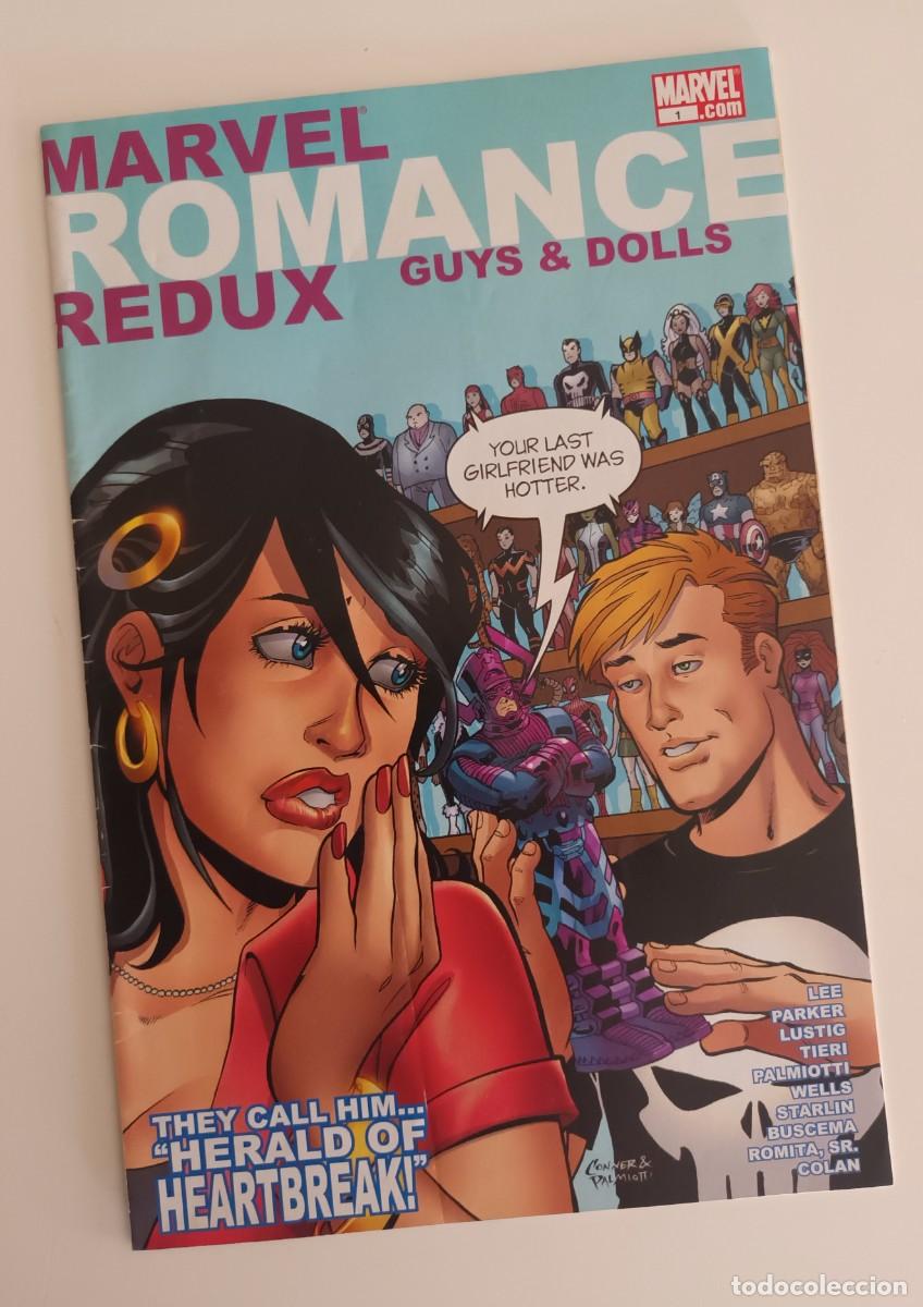 C&oacute;mics: Marvel Romance Redux. Original Usa, Kirby, Buscema, Colan