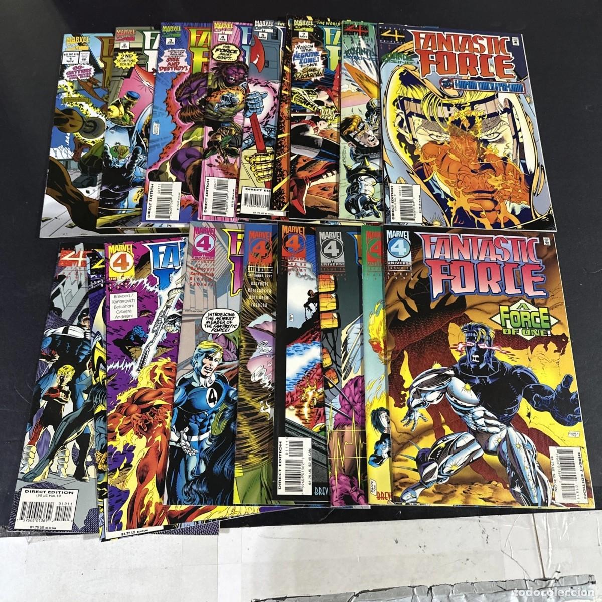 C&oacute;mics: Fantastic Force 1-18 COMPLETA SET Marvel Comics. FANTASTIC FOUR.