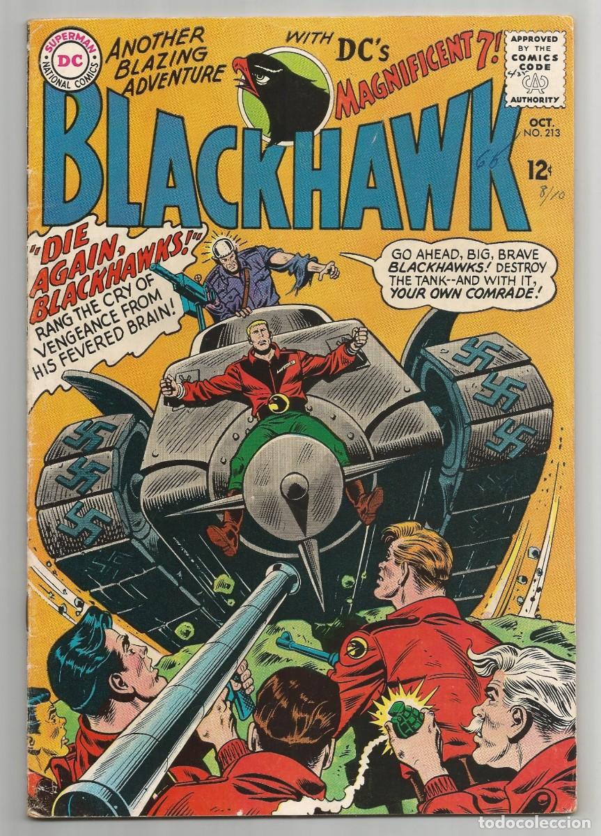 C&oacute;mics: BLACKHAWK #213 FN+(6.5), DC COMICS 1965