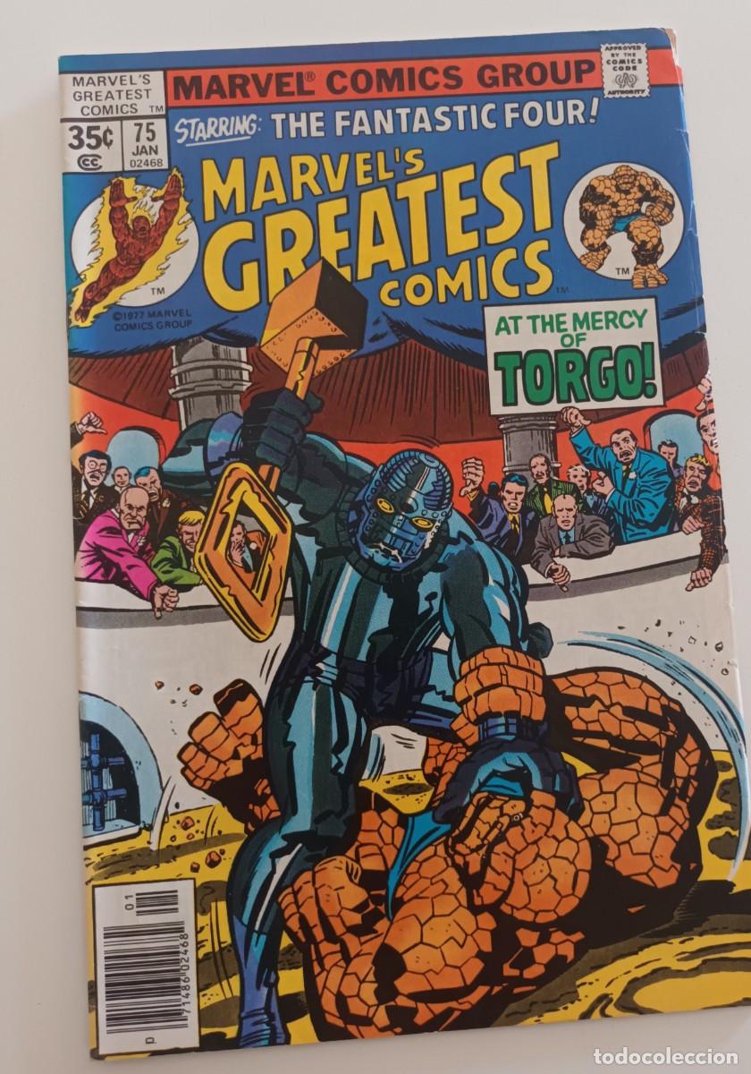 C&oacute;mics: Fantastic Four en Marvel's Greatest Comics n. 75