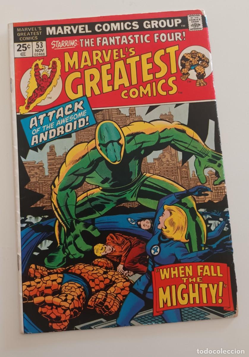 C&oacute;mics: Fantastic Four en Marvel's Greatest Comics n. 53